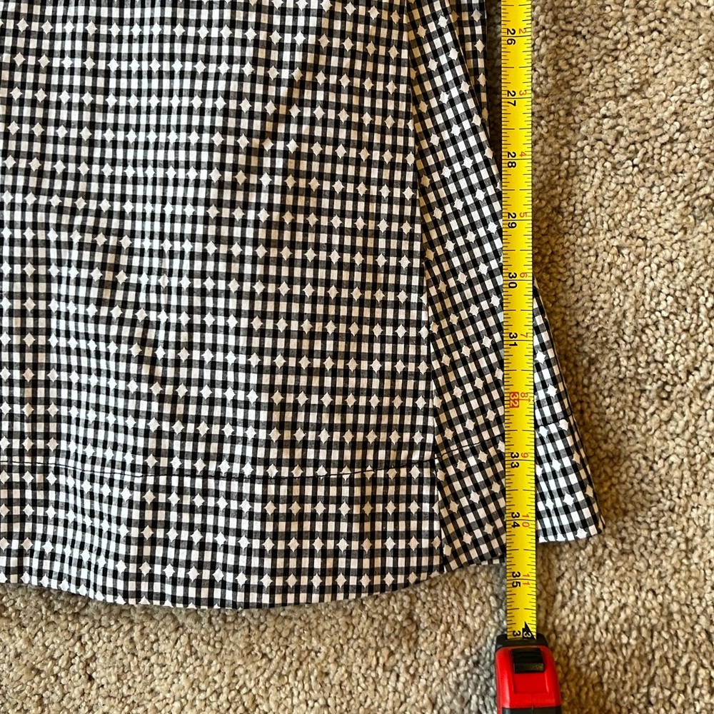 Anthropologie Black and White Checkered Dress NWT! - Picture 13 of 15